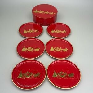 Vintage Otagiri Japan Laquerware
Coaster Set